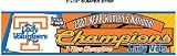 2007 Tennessee Volunteers Women's Final Four Champions Bumper Strip