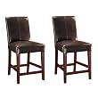 Avery Counter Stool Set of 2 - Brown