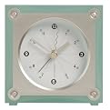 Square Table Clock "Greeny" - 4"