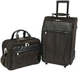McKleinUSA Buckingham 58464 P Series Tech-Lite 1680D Ballistic Nylon Executive Travel Combo (Brown)