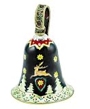 Kelvin Chen Christmas Bell Ornament - Deer and Christmas Trees