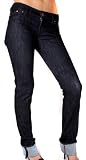 DVB Denim By Victoria Beckham David Womens Premium Jeans Dark Wash Blue