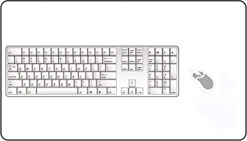 Mouse Mat for Gaming Dota 2 Extra Large Mouse Pad 27.5x15.7x0.12 Inch Edge Sealed (26)