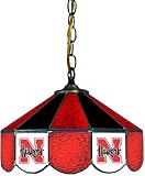 NCAA Nebraska Cornhuskers 14 Tiffany Style Hanging Lamp