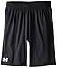 Under Armour Girl's Basic Microshort Shorts, Youth/Small, Black/White