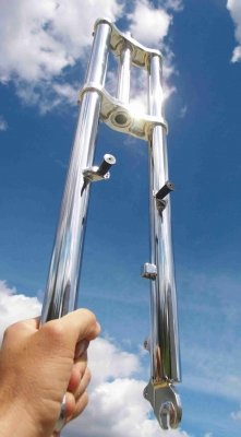 Doppelbrückengabel, 630 mm, edel