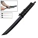 Sporting Goods : Stealth Ninja Tanto Black w/ Blowgun Handle