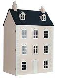 3 STOREY DOLLS HOUSE/ WOODEN/ DARTMOUTH/ PINK/ GEORGIAN