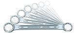 Stahlwille 20A/6 Deep-Offset Double-Ended Ring Spanner Set, 6-Piece Box Wrench Set by Stahlwille