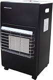 4.2KW Calor Gas Heater Portable Cabinet Butane Fire w/ Regulator & Hose Home NEW