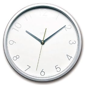 Lemnos Noble clock �z���C�g T1-026 WH