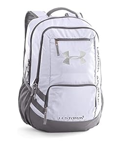 Under Armour Storm Hustle II Backpack, White (100), One Size