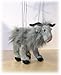 Sunny Puppets Grey Baby Goat Marionette