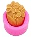 Longzang Flower Mould S363 Craft Art Silicone Soap Mold Craft Molds DIY Handmade Candle Molds