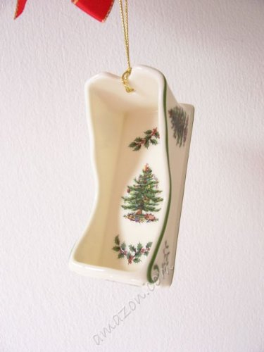 Spode Christmas Tree Sleigh Ornament Spode Christmas Tree Sleigh Ornament