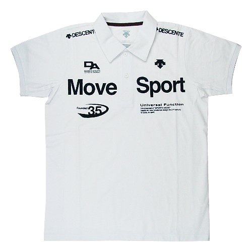 DESCENTE(デサント) 半袖 ポロシャツ MOVE SPORT メンズ DAT-4107