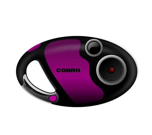 DC1130 Purple digital clip camera with built in LED flash light