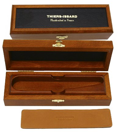 Actiforge - Coffret 1 rasoir droit - Hêtre vernis - Fabrication Française Artisanale