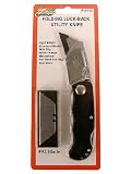 Folding Lock Utility Knife with Blades