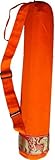 100% cotton yoga mat bag - SUNSET ORANGE
