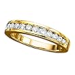 14K Yellow Gold 1/2 ct. Diamond Wedding Band