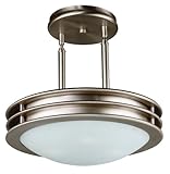 IMAGE OF Kenroy Home 91053BS Leonardo 3 Light Adjustable Pendant, Brushed Steel Finish