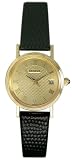 Geneve 14K Solid Gold Womens Strap Watch - OLW154-G