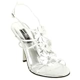 J Lo by Jennifer Lopez Flower Child Silver sandals