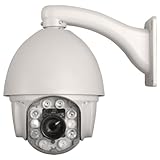 Backstreet-Surveillance - 270 Foot Night Vision Pan-Tilt-Zoom Speed Dome Surveillance Camera