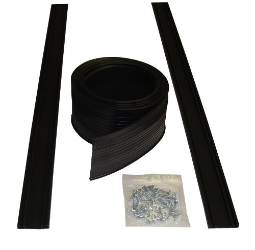 Auto Care Products 54008 8-Feet Garage Door Bottom Seal Kit with Track and Mounting Hardware