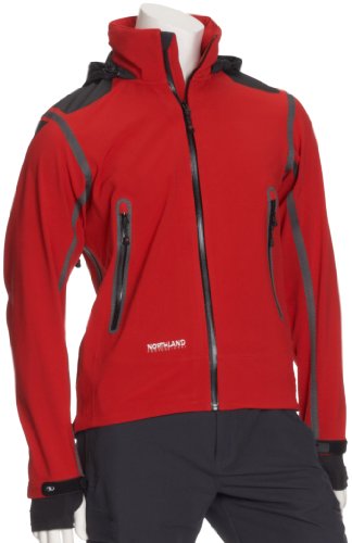 Northland Herren Storm shell Jacke Eiger Jacket, red, M