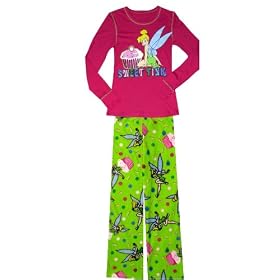 Disney - Tinkerbell Sweet Tink Fleece Pajama Set for women
