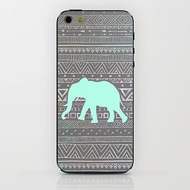 PanM @Ethnic Blue Elephant Pattern hard Case for iPhone 6