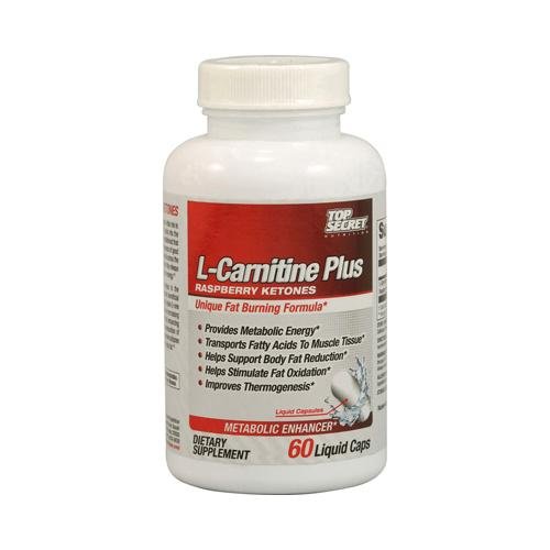 Top Secret Nutrition L-Carnitine Plus Capsules, Raspberry-k, 60 Count Top Secret Nutrition L-Carnitine Plus Capsules, Raspberry-k, 60 Count