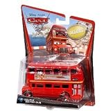 Disney / Pixar CARS 2 Movie 155 Die Cast Car Oversized Vehicle #4 Double Decker Bus