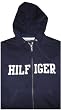 Men's Tommy Hilfiger Hooded Sweat Jacket Hoodie Navy Size XL