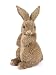 Pack of 2 Standing Brown Bunny Easter Decorations 15
