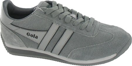 Gola Men's Flame Suede Sneakers,Grey,8 M US