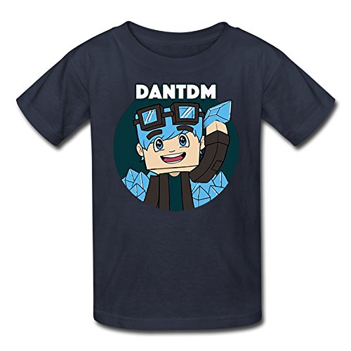 JWZT-KN Kid's TheDiamondMinecart DanTDM T-shirt