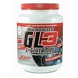 AST Sports Science GL3 Micronized L-Glutamine , 10.58 oz (300 g)