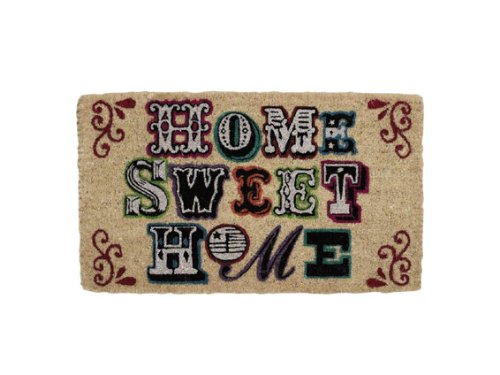 Fun Font Home Sweet Home Doormat