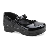 Dansko Jill Clog (Toddler/Little Kid/Big Kid),Black Patent,30 M EU (12.5-13 M US Little Kid)