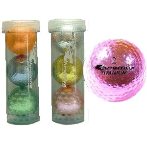 Chromax Golf Balls By Neutron - Pkg Of 3 Golf Balls