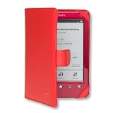 Die original GeckoCovers H�lle f�r den Sony PRS T1 und Sony PRS T2 Touch E-Reader Ebook Cover H�lle rot / red - im praktischen Buchstyle mit original Gecko Applikation.von "Gecko"