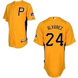 Pedro Alvarez Pittsburgh Pirates Authentic Cool Base BP Jersey by Majestic
