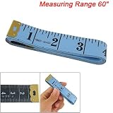 Portable Sewing Tailor Tool Tape Measure Blue 1.5m