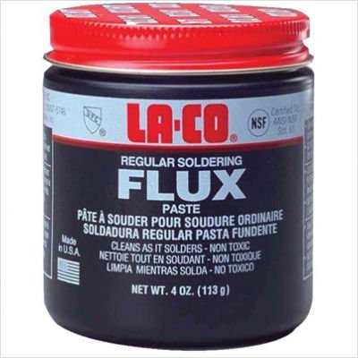 Best Price LA-CO 22194 4 oz Regular Soldering Flux Paste Jar with Brush-in-Cap (6-Pack)