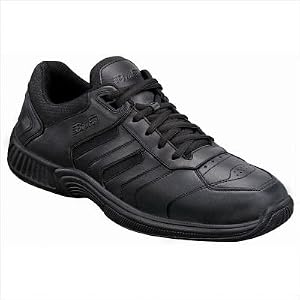 Buy Ladies 940 Athletic Shoe in White Color: Black, Size: 10, Width: M by Orthofeet
