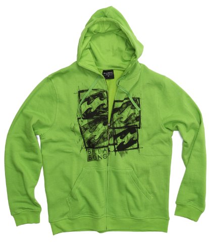 Billabong Herren Sweatshirt Recoh Zip Hoody, lime, S, J1ZH12BIS2