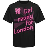 Olympics London 2012 Summer Olympics Black Get Ready T-shirt